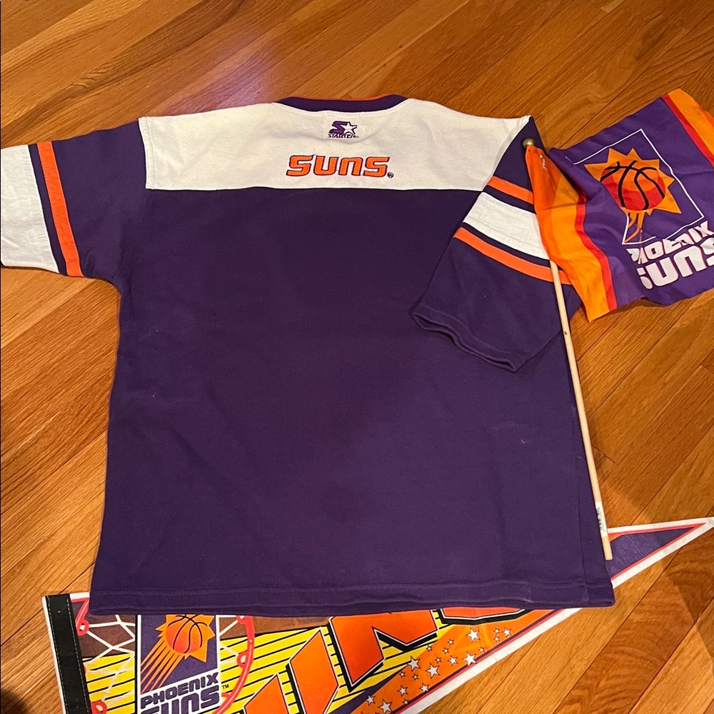 Phoenix Suns Sweatshirt Starter Official Licensed - Picture 3 of 4